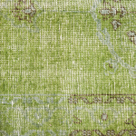 HKliving Wool Gevlochten Runner Groen (80x350)