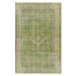 Hkliving Vloerkleed Wol Gevlochten Groen (200x300)