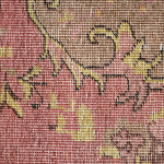 Hkliving Vloerkleed Wol Gevlochten Floral Roze (200x300)