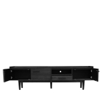 LABEL51 Tv-meubel Cali Zwart Acaciahout 210cm