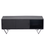 Tv-meubel Ubud Zwart 120cm - Giga Meubel