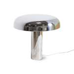 HKliving Tafellamp Mushroom Chrome