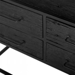 Wandkast Pure Black 2drs - Giga Meubel 