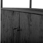 Wandkast Pure Black 2drs - Giga Meubel 