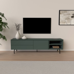 Tenzo Tv-meubel Plain Groen 210cm