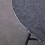 Bartafel Jix Rond Zwart Marmer - Giga Meubel 