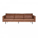 BePureHome Rodeo Bank Cognac 3-zits