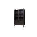 BePureHome Steel Storage Vitrinekast Metaal Zwart