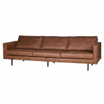 BePureHome Rodeo Bank Cognac 3-zits