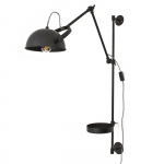 By-Boo Wandlamp Eagle Zwart