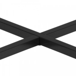 Salontafel Felien Glas Wit Ø80cm - Giga Living