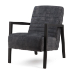 Fauteuil Lars - anthracite adore