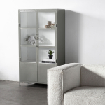 Industriële Vitrinekast Big Stone/Wit - Giga Meubel 