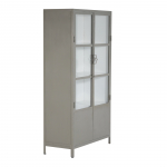 Industriële Vitrinekast Big Stone/Wit - Giga Meubel 