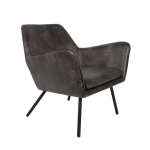 Zuiver Fauteuil Bon Donkergrijs
