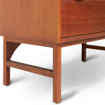 HKliving Wooden Secretairy Stained