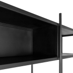 Open Kast Fik XL Zwart - Giga Meubel 