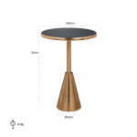 Richmond Bijzettafel Colby Ø39cm