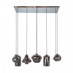 Richmond Hanglamp Crosley Met 8 Verschillende Lampen