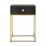 Richmond Nachtkastje Blackbone Goud