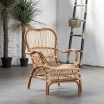 Rotan stoel Bari Naturel