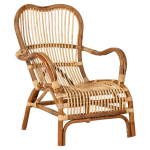 Rotan stoel Bari Naturel