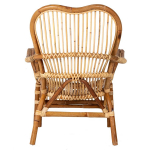 Rotan stoel Bari Naturel