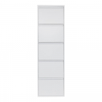 Spinder Design Schoenenkast Billy 5 Wit