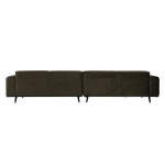 Statement xl 4-zits bank 360 cm velvet warm groen