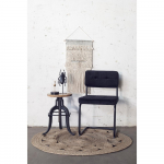 Stoel Liz Velvet Zwart (set van 2) - Giga Meubel