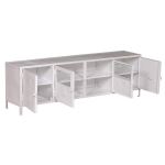 Tv-meubel Locker Vintage Glass Wit Giga Meubel