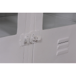 Tv-meubel Locker Vintage Glass Wit Giga Meubel