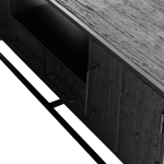 Tv-Meubel Pure Black 130cm - Giga meubel