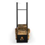 Spinder Design Haardhoutrek Lumber Locker Zwart M