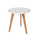 Zuiver Bijzettafel White Stone Medium
