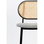 Zuiver Counter Barstoel Spike Naturel/Grijs
