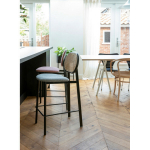 Zuiver Counter Barstoel Spike Naturel/Grijs