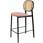 Zuiver Counter Barstoel Spike Naturel/Roze