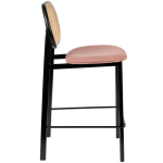 Zuiver Counter Barstoel Spike Naturel/Roze