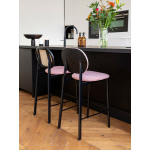 Zuiver Counter Barstoel Spike Naturel/Roze