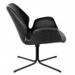 Zuiver Loungestoel Nikki Zwart