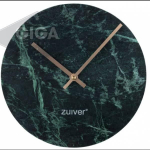 Zuiver Wandklok Marble Time Groen