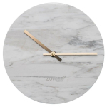Zuiver Wandklok Marble Time Wit