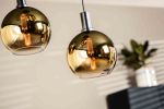 Hanglamp Pitney 3-Lichts Goud - Giga Meubel