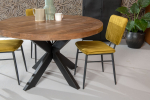 Eettafel Brix Sturdy Rond 140 cm - Giga Meubel