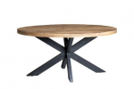 Eetkamertafel Rocky Ovaal 160cm - Giga Meubel