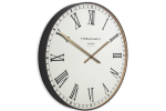 Klok Clocksmith Rc Wit/Zwart Ø40cm