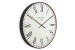 Klok Clocksmith Rc Wit/Zwart Ø53cm