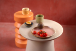 HKliving Chef Ceramics Bord Rustiek Roze Ø20cm