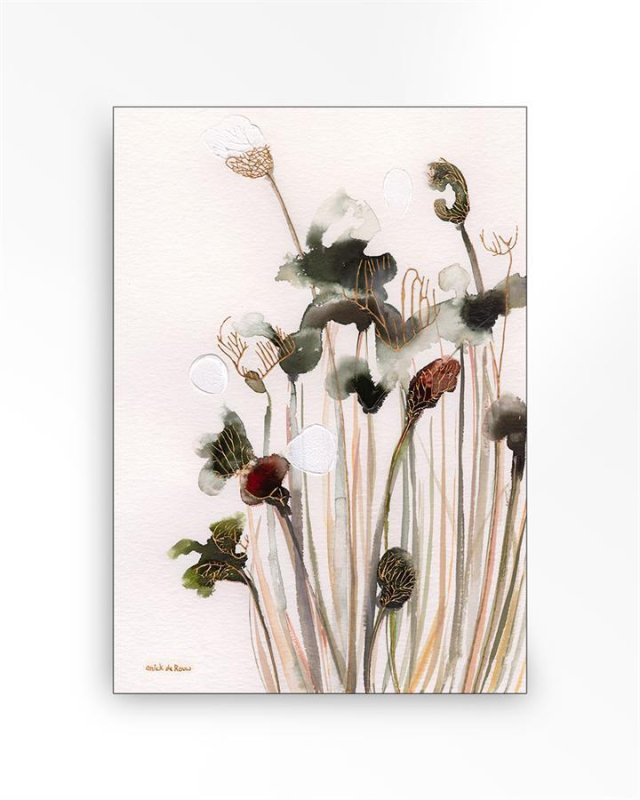 Urban Cotton Wandkleed Pastel Flowers 2 Medium 110x145cm